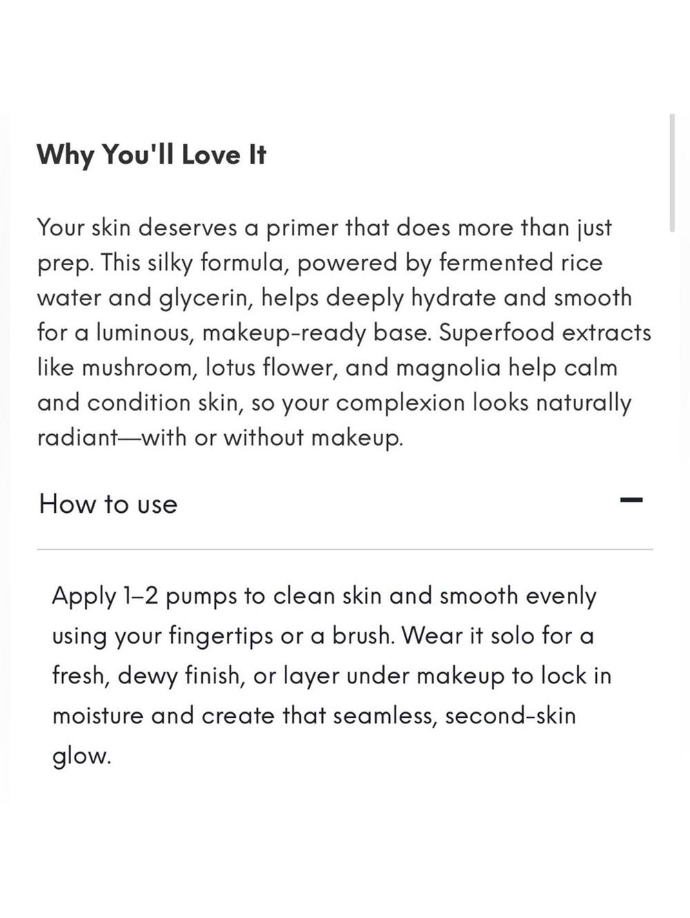 BISHA / Essential Rice Water Makeup Primer - Picture 6 of 8